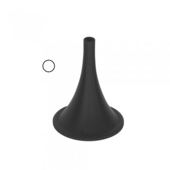 Hartmann Ear Speculum Fig. 2 - Black Stainless Steel, 3.6 cm / 1 1/2"